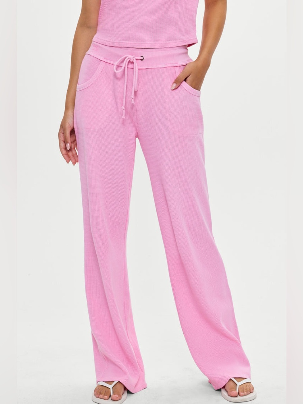 Frankie’s Bikinis Emma Thermal Low Rise Pants
